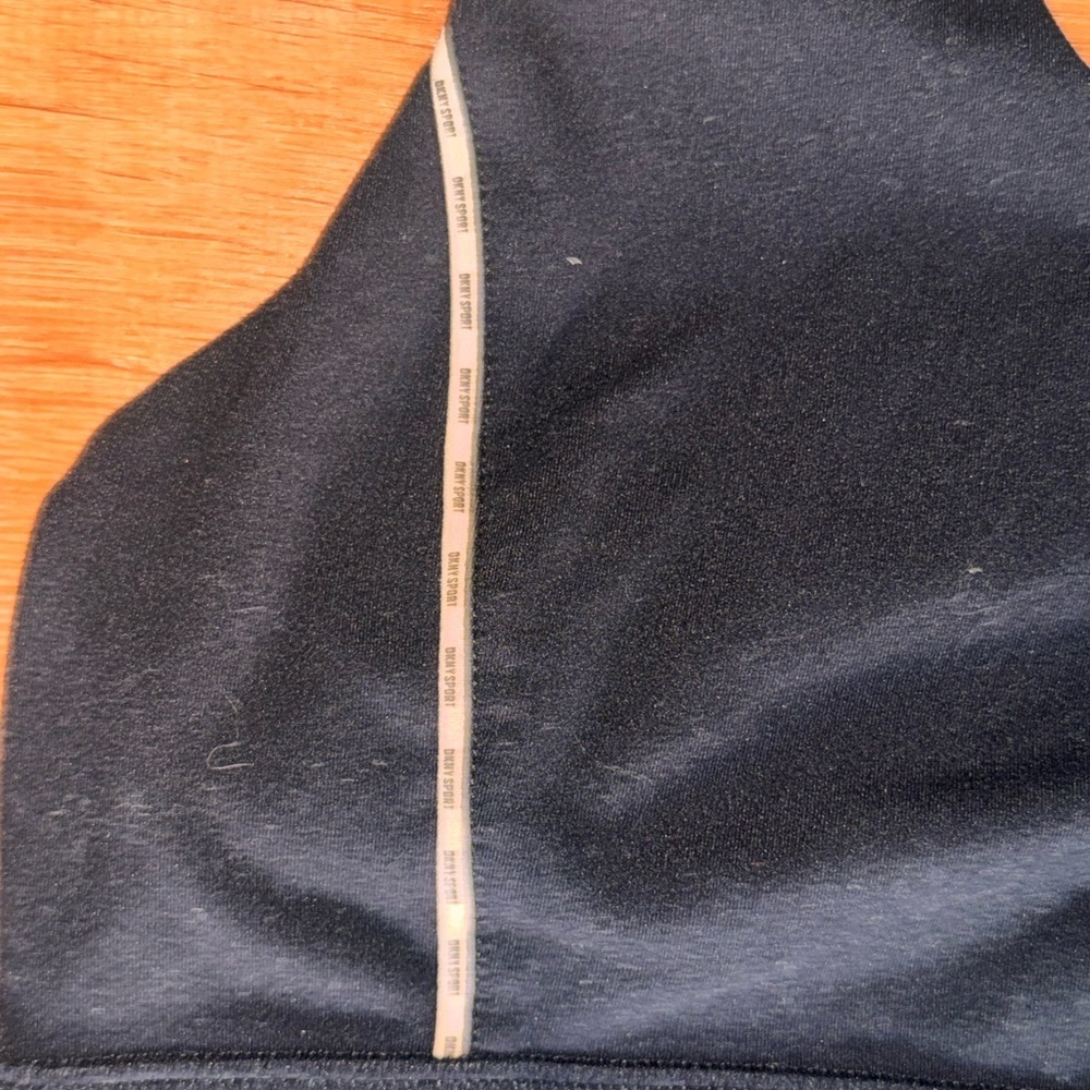 DKNY Midnight Black Sports Bra - Picture 3 of 4